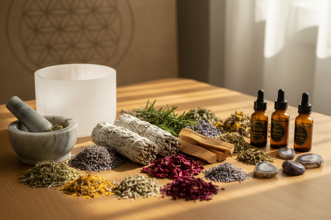 Sacred Herbs & Plant Medicine: Complete Guide to Healing Properties & Energy Work