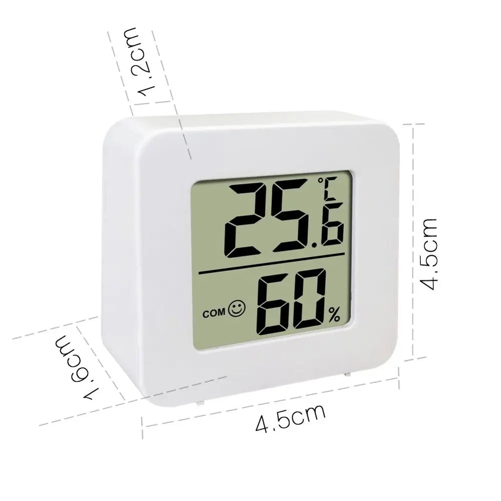 1/3/4/6 PCS Mini LCD Digital Thermometer Hygrometer Indoor Room Temperature Humidity Meter Sensor Gauge Weather Station Set