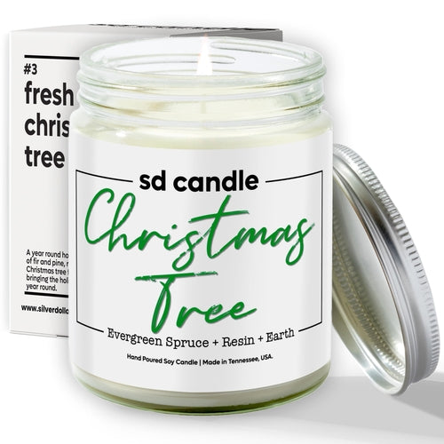 #03 | Christmas Tree Scented Candle - 9/16oz 100% All-Natural Handmade