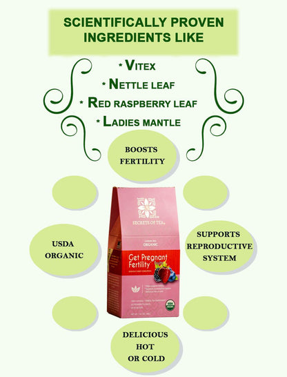 🌿 شاي فواكه لزيادة خصوبة الماعز الحوامل - مزيج أعشاب عضوي