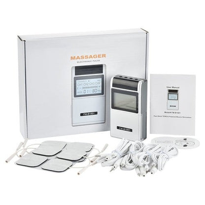 جهاز تحفيز العضلات الكهربائي TENS ذو 15 وضعًا، مناسب للوخز بالإبر وتدليك الجسم 