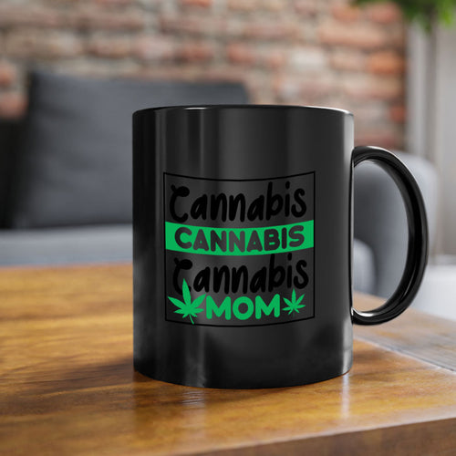 Cannabis Mom Mug - Funny Coffee Cup | Christmas Gift for 420 Moms 2025
