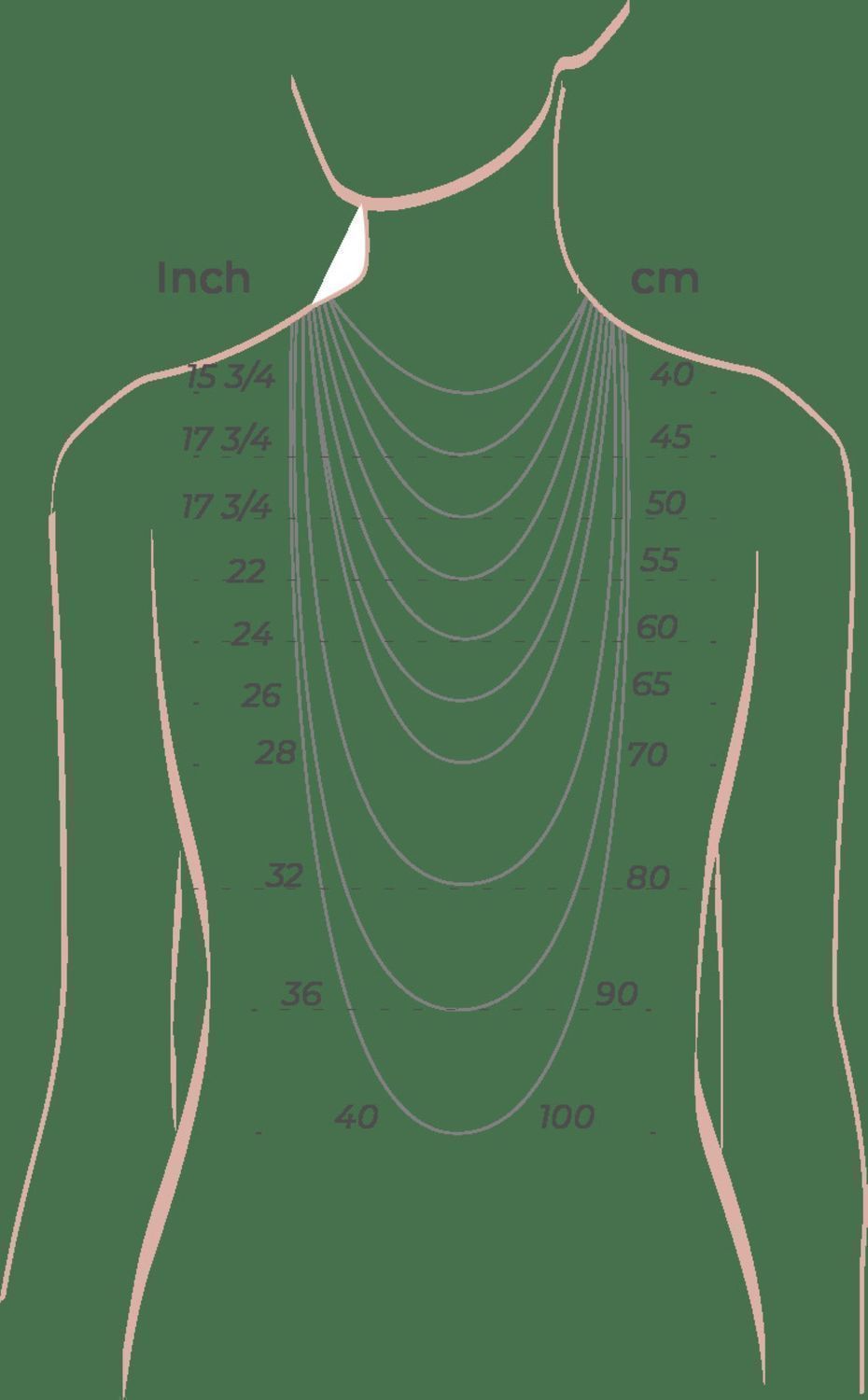 قلادة من 5 خرزات من الكوارتز الوردي البرازيلي