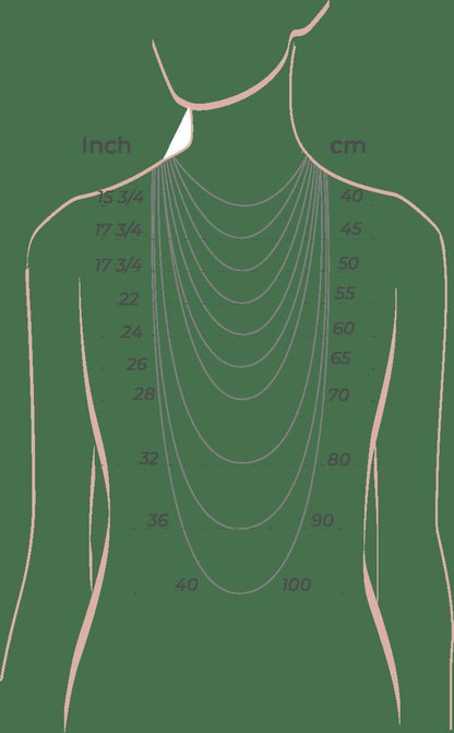 قلادة من 5 خرزات من الكوارتز الوردي البرازيلي