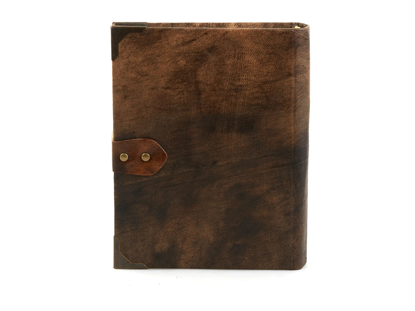 Leaf and Turtle Manifestation Journal - 2026 New Year Leather Notebook Gift