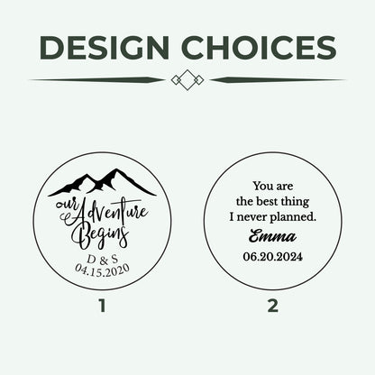 Personalized Mens Watch Engraved - Premium Christmas Gift for Boyfriend Husband Dad