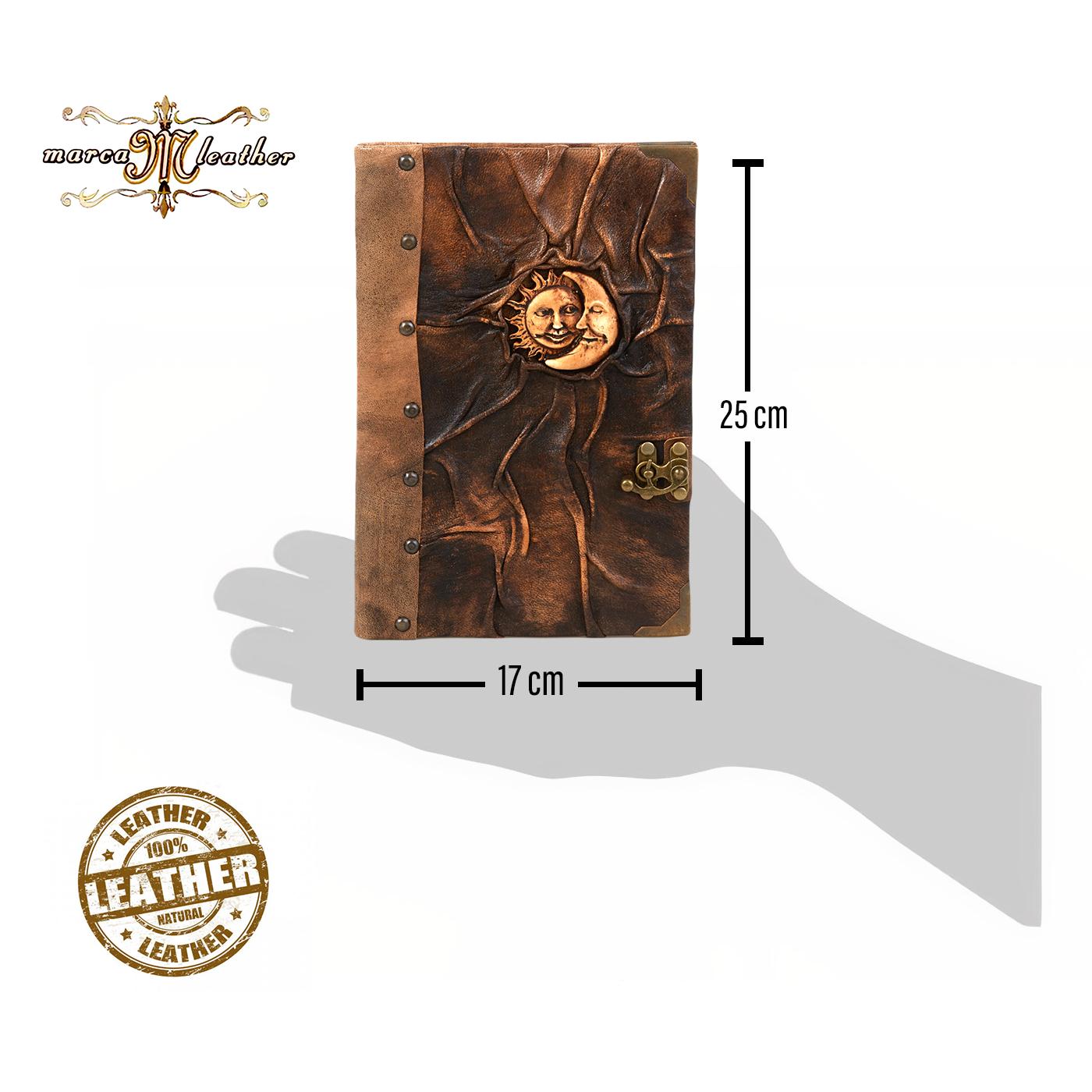 Sun and Moon Manifestation Journal - 2026 New Year Magick Notebook Gift