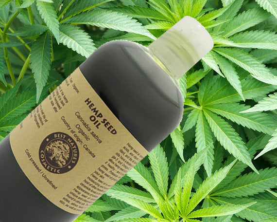 Organic Hemp Seed Oil - Premium Cold-Pressed Unrefined | Christmas Wellness Gift