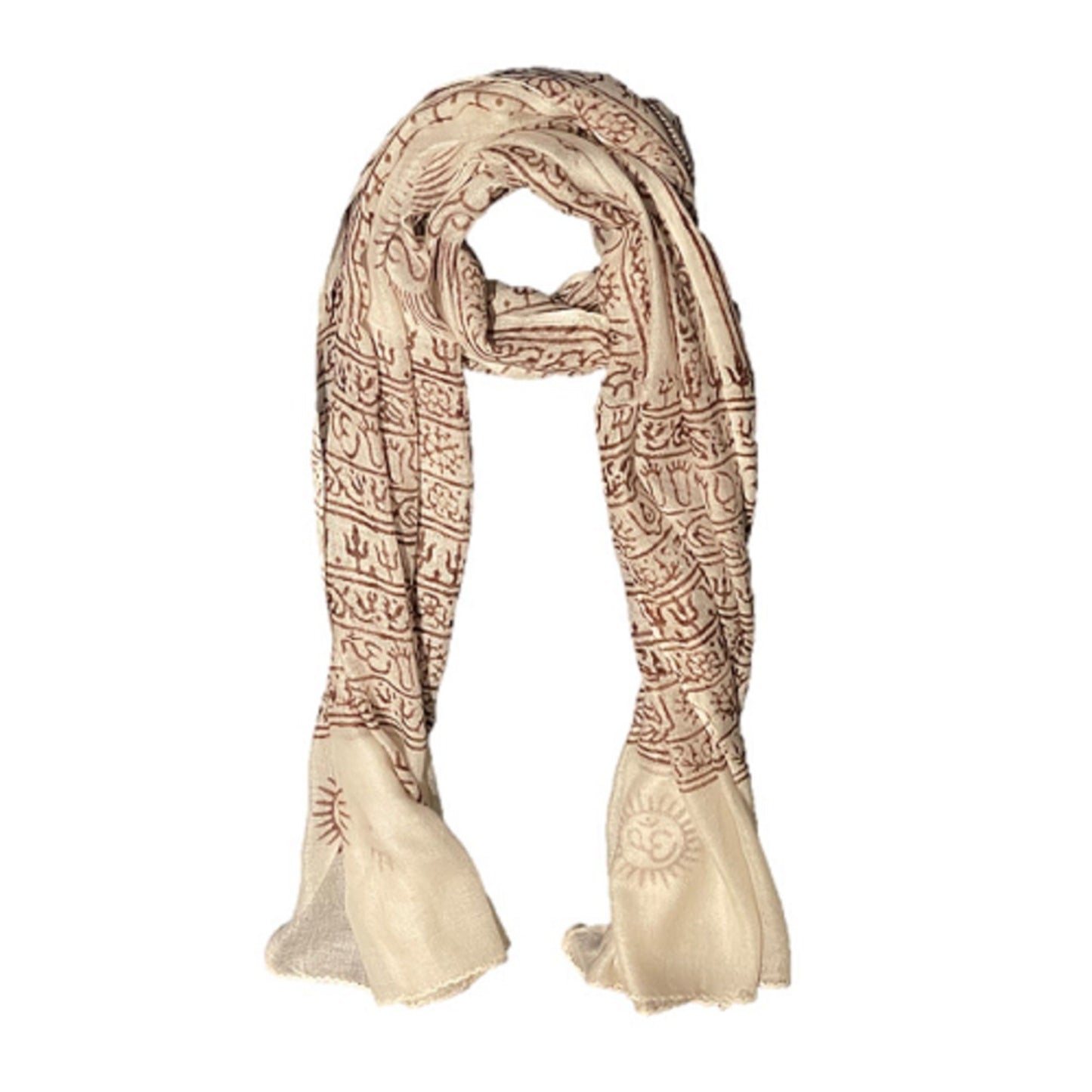 نبذة عن شال الصلاة والتأمل بمانترا غانيشا