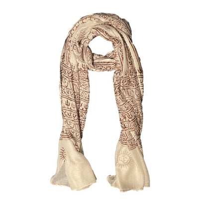 نبذة عن شال الصلاة والتأمل بمانترا غانيشا