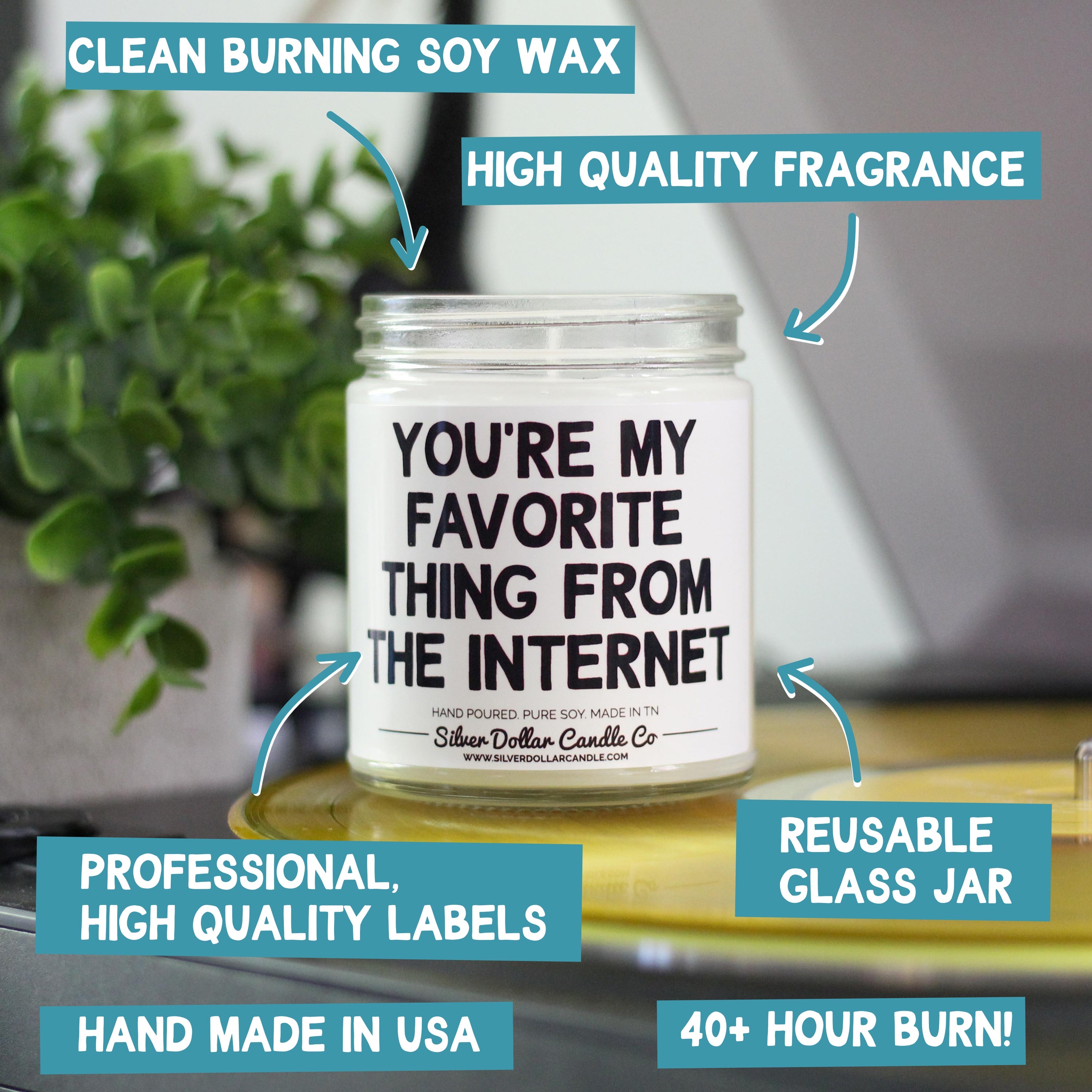 #03 | Christmas Tree Scented Candle - 9/16oz 100% All-Natural Handmade